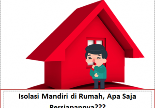 Isolasi Mandiri di Rumah, Apa Saja Persiapannya???